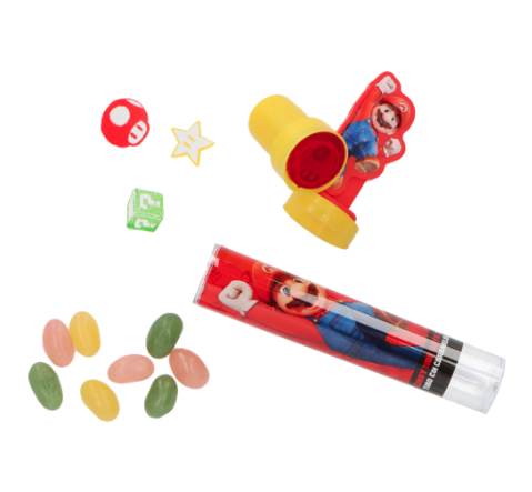 Stamps with Candy 8 Gr SUPER MARIO