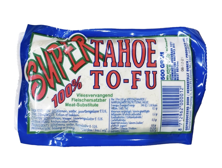 [FR1979-092] Tofu Vacuum 500 Gr NATURAL VEGETARIAN FOODS