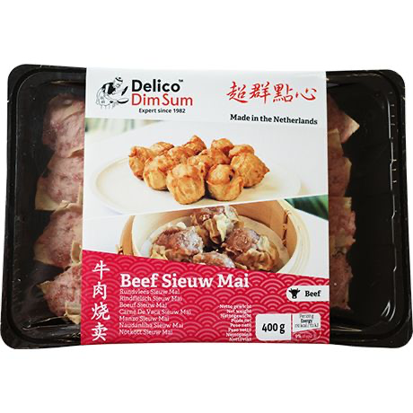 Beef Sieuw Mai 20 Pieces <-18°C 400 Gr DELICO