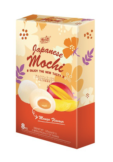 [CS2020-195] Mochi Gateaux de Riz Mangue 128 Gr YUKI & LOVE