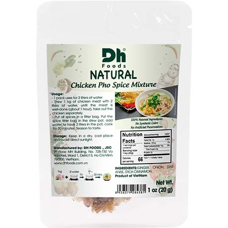 [PS2019-081] Mix Assaisonnement Pho Poulet 20 Gr DH FOODS