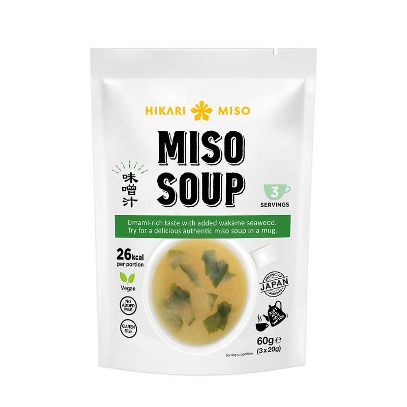 [PS2019-086] Miso Soup 3 Servings 60 GR HIKARI MISO