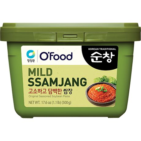 [AS2018-555] Pâte de Soja Assaisonnée Douce Ssamjang 500 Gr O'FOOD