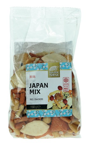 [CS2020-198] Crackers de Riz Japonais 150 Gr GOLDEN TURTLE