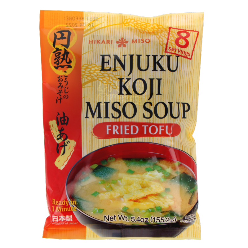 [PS2019-087] Enjuku Miso Fried Tofu 8 Servings 155 GR HIKARI MISO