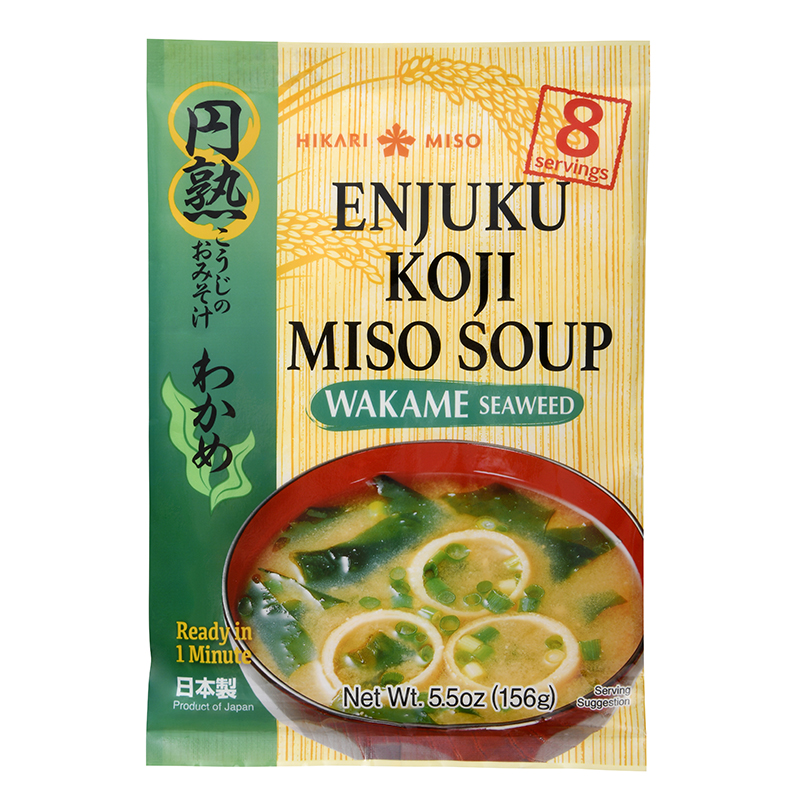 [PS2019-088] Enjuku Miso Wakame 8 Servings 156 GR HIKARI MISO