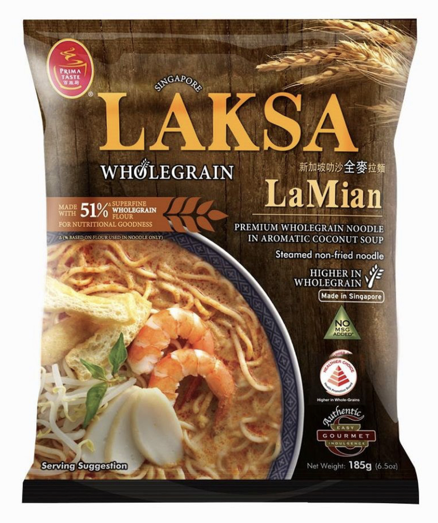 [RNF2018-349] Wholegrain Laksa La Miam 185 Gr PRIMA TASTE