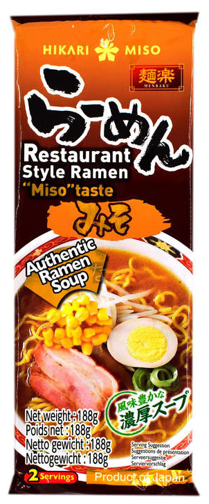 [RNF2018-356] Restaurant Style Ramen Miso Taste 188 GR HIKARI MISO