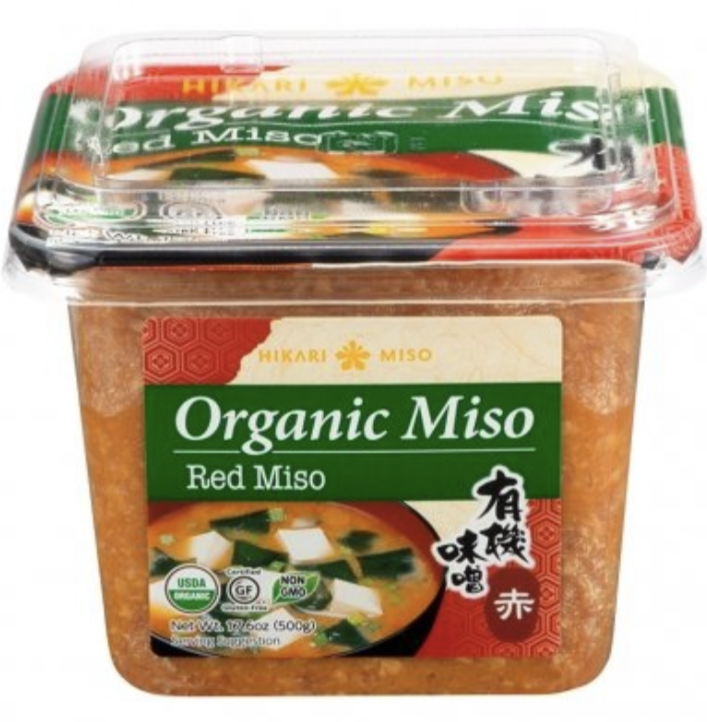 Organic Red Rice Miso Paste 500 GR HIKARI MISO