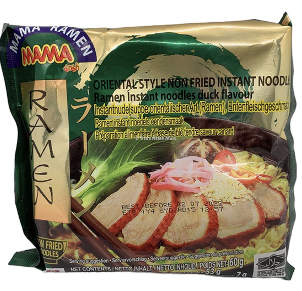 [RNF2018-361] Instant Noodles Ramen Duck 60 Gr MAMA