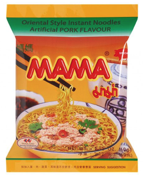 [RNF2018-372] Instant Noodles Tom Yum Pork 60 Gr MAMA 