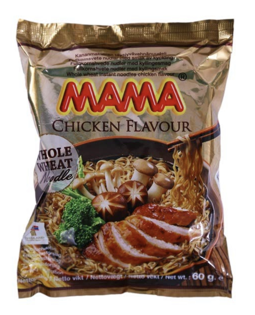 [RNF2018-373] Instant Whole Wheat Noodles Chicken 60 Gr MAMA 