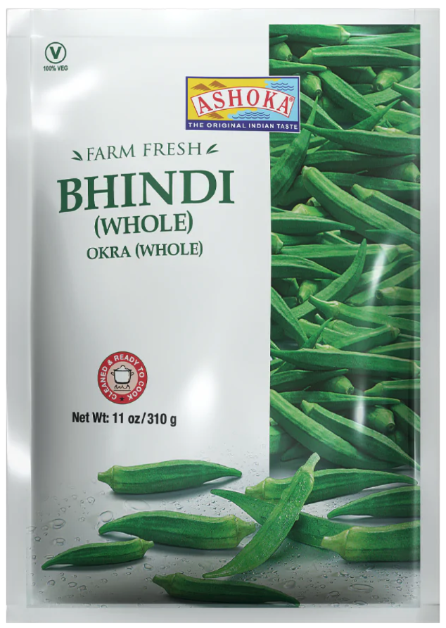 Okra Whole (Bhindi) 310 Gr ASHOKA