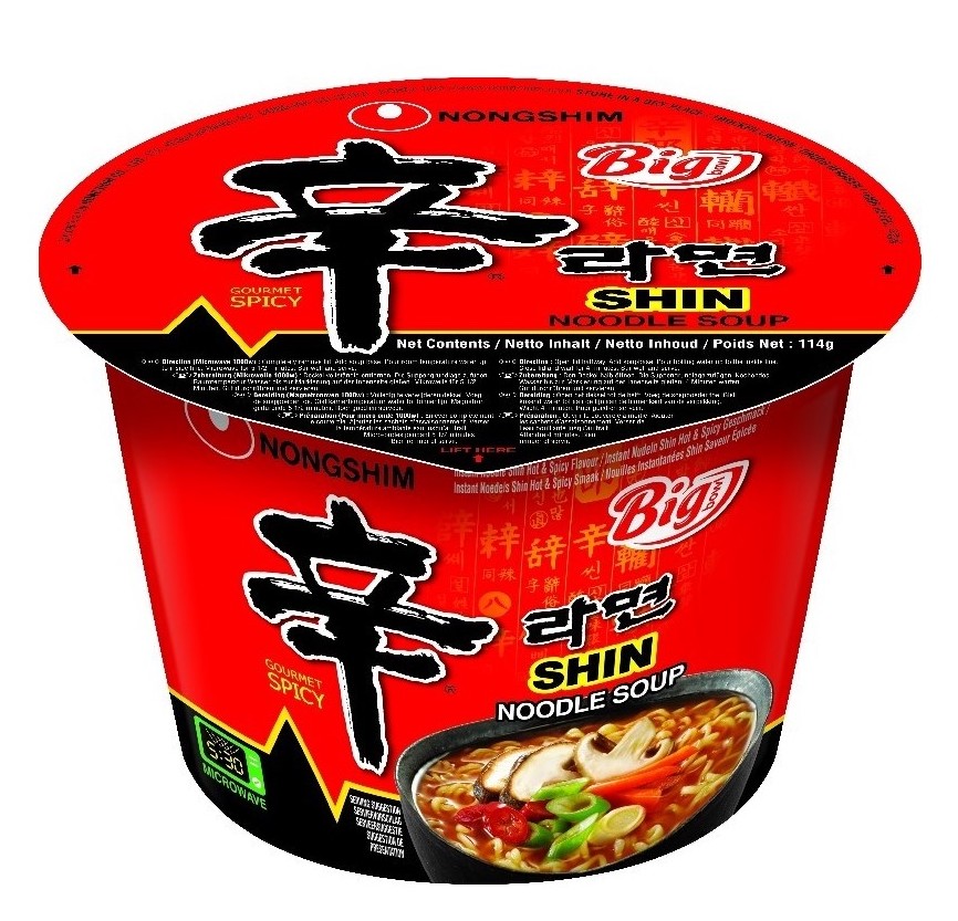 [RNF2018-366] Instant Noodle Cup Shin 114 Gr NONGSHIM