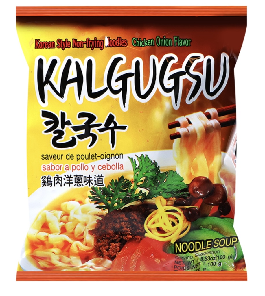 [RNF2018-382] Inst. Noodle Kalgugsu Chicken 100 Gr SAMYANG