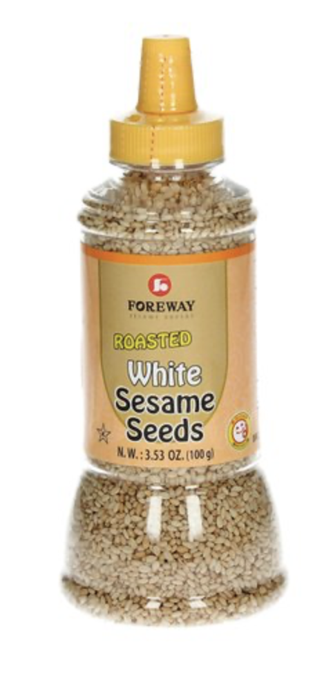 [PS2019-097] Graines de Sésame Blanches Grillées 100 Gr FOREWAY