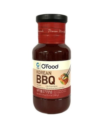 [CA2021-3] Marinade Barbecue Gochujang Bulgogi Porc 280 Gr O'FOOD