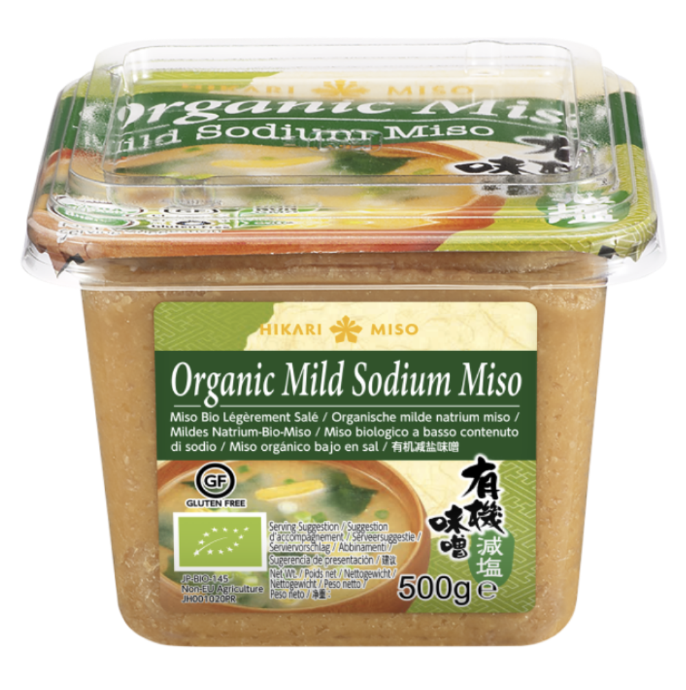 [AS2018-589] Organic Mild Sodium Miso Paste 500 GR HIKARI MISO