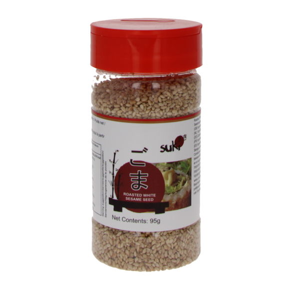 ROASTED WHITE SESAME SEEDS 95 Gr SUKI 