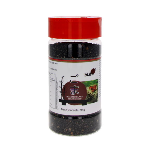ROASTED  BLACK SESAME SEEDS 95 Gr SUKI 