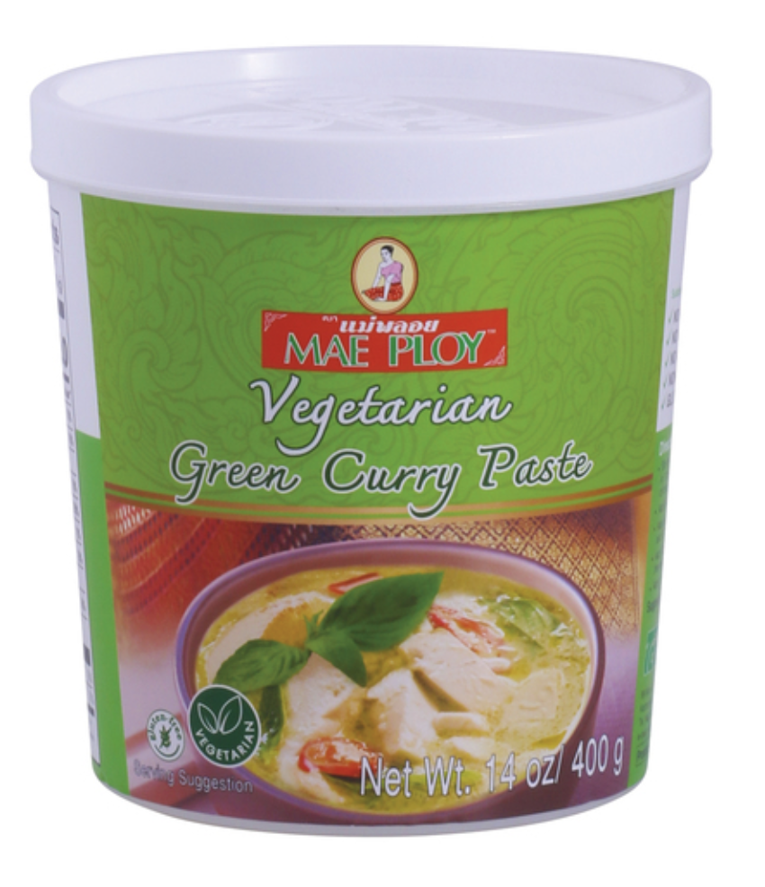 Pâte de curry vert veg. 400 Gr MAE PLOY