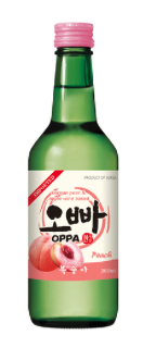 Pêche Soju Boissons 12% OPPA