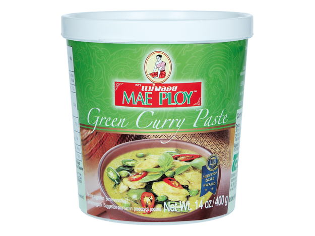 [AS2018-628] Pâte de curry vert 400 Gr MAE PLOY