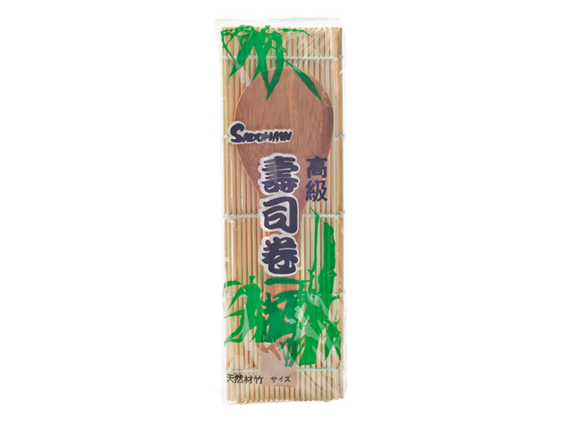 [NF2020-048] Natte à Sushi en Bambou avec Cuillère