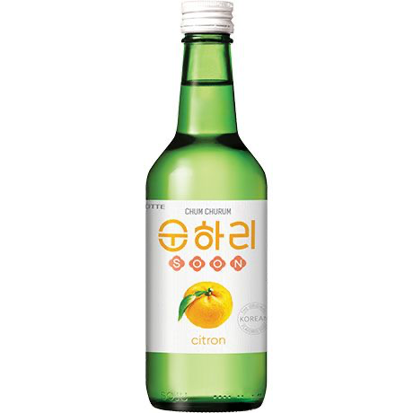 Soju Citron 12% Alc.350 Ml LOTTE CHILSUNG