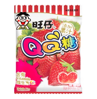 [CS2020-241] QQ Gummy Bonbons Gommeux Straberry 70 Gr WANT WANT