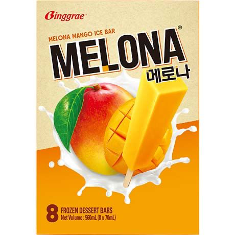 [SG2020-240] Barre de Glace à la Mangu 8pcs 70 Ml BINGGRAE