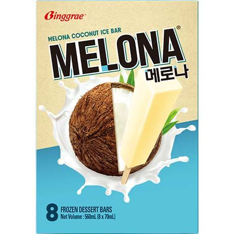[SG2020-241] Barre de Glace à la Noix de Coco 8pcs 70 Ml BINGGRAE