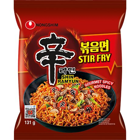 [RNF2018-101] Nouilles Instant. Shin Stir-Fry Ramyun 131 Gr NONGSHIM