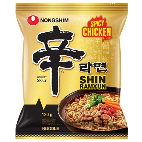 [RNF2018-102] Nouilles Instantanées Shin Ramyun Poulet 120 Gr NONGSHIM