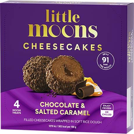 [SG2020-250] Mochi Glacé Choco-Caramel Salé-Cheesecake 192 Gr LITTLE MOONS 