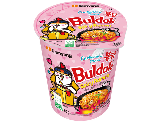 [RNF2018-400] Instant Noodles Hot Chicken Carbonara 80 Gr SAMYANG
