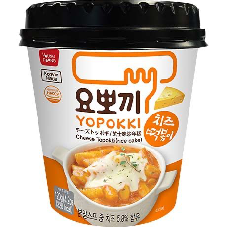Topokki Instantané Fromage 120Gr YOPOKKI