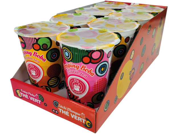 Boba Instant Litchi Mangue 480 Ml O'S BUBBLE