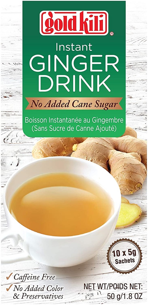 [BL2013-013] Inst Ginger Drink(No Add Sugar) 10x5 Gr. GOLD KILI