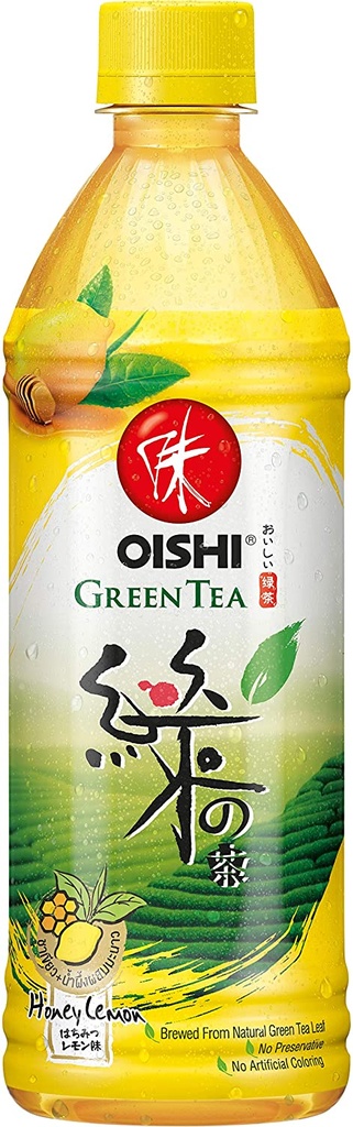 [BL2013-028] Green Tea Honey Lemon 500 Ml OISHI
