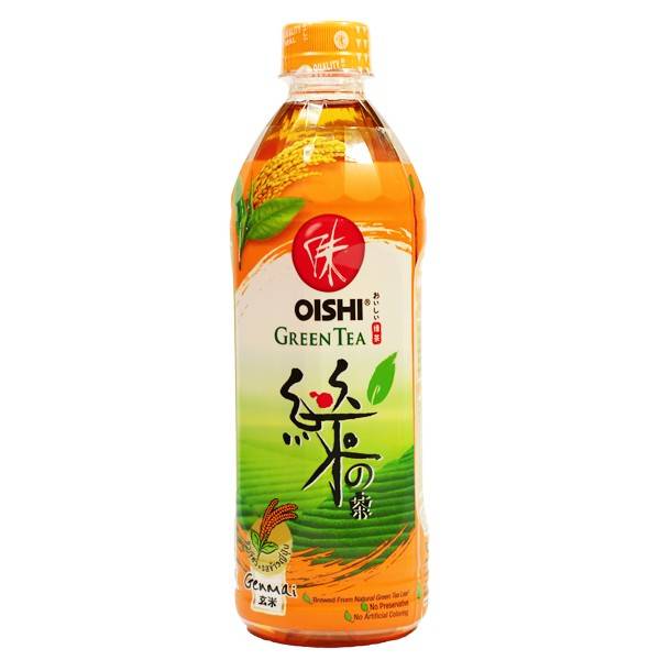 [BL2013-029] Green Tea Genmai 500 Ml OISHI