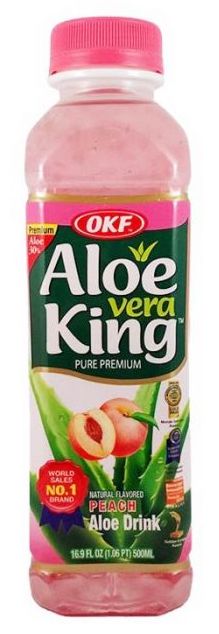 [BL2013-032] Aloe Vera Drink Peach 500 Ml OKF
