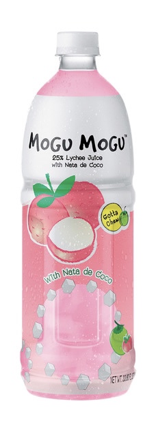 [BL2013-169] Boisson au Litchi avec Nata de Coco 1 Lt MOGU MOGU
