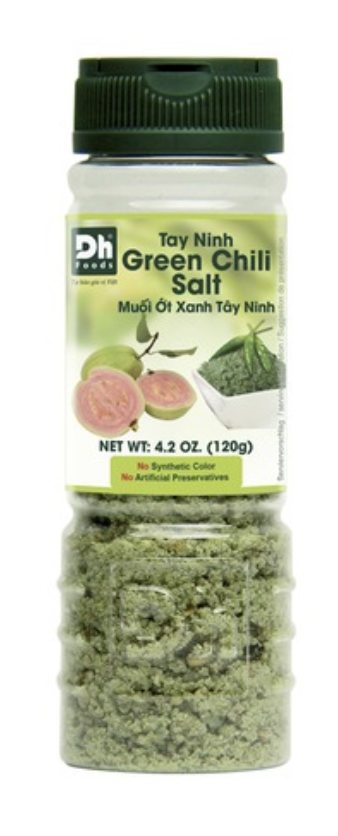 [PS2019-117] Mélange d'Épices Sel-Piment Vert 120 Gr DH FOODS