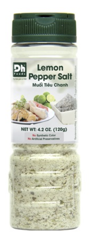 [PS2019-118] Mélange Sel-Poivre & Feuilles de Citron 120 Gr DH FOODS