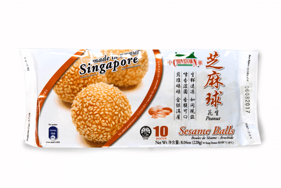 [SG2020-006] Sesame Balls Peanut <-18°C 228 Gr CHINATOWN