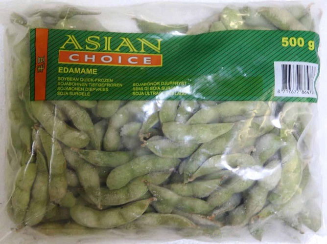 [SG2020-013] Soybean (Edamame) <-18°C  500 Gr. ASIAN CHOICE