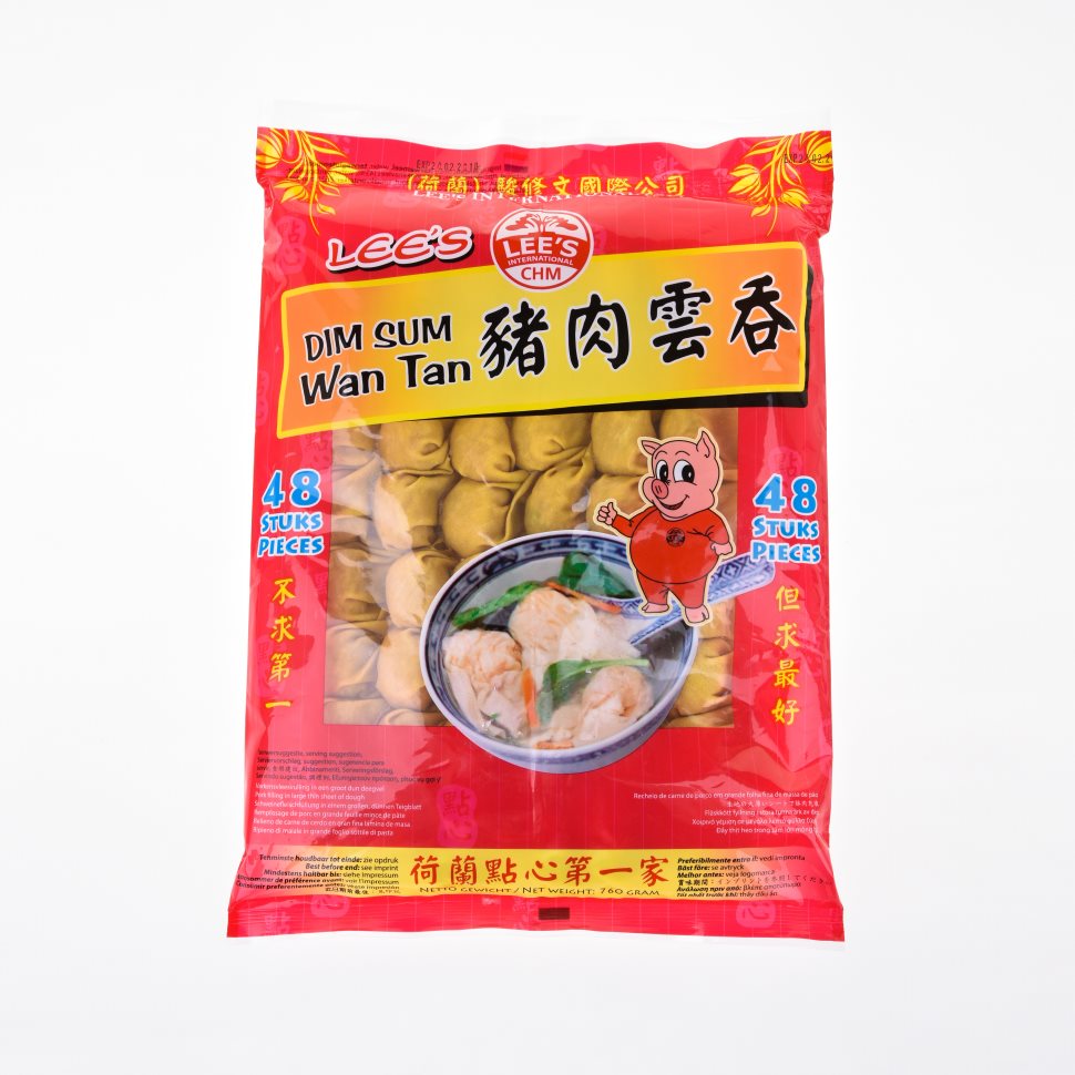 Wan Tan 48 Pcs <-18°C  760 Gr LEE'S FOOD
