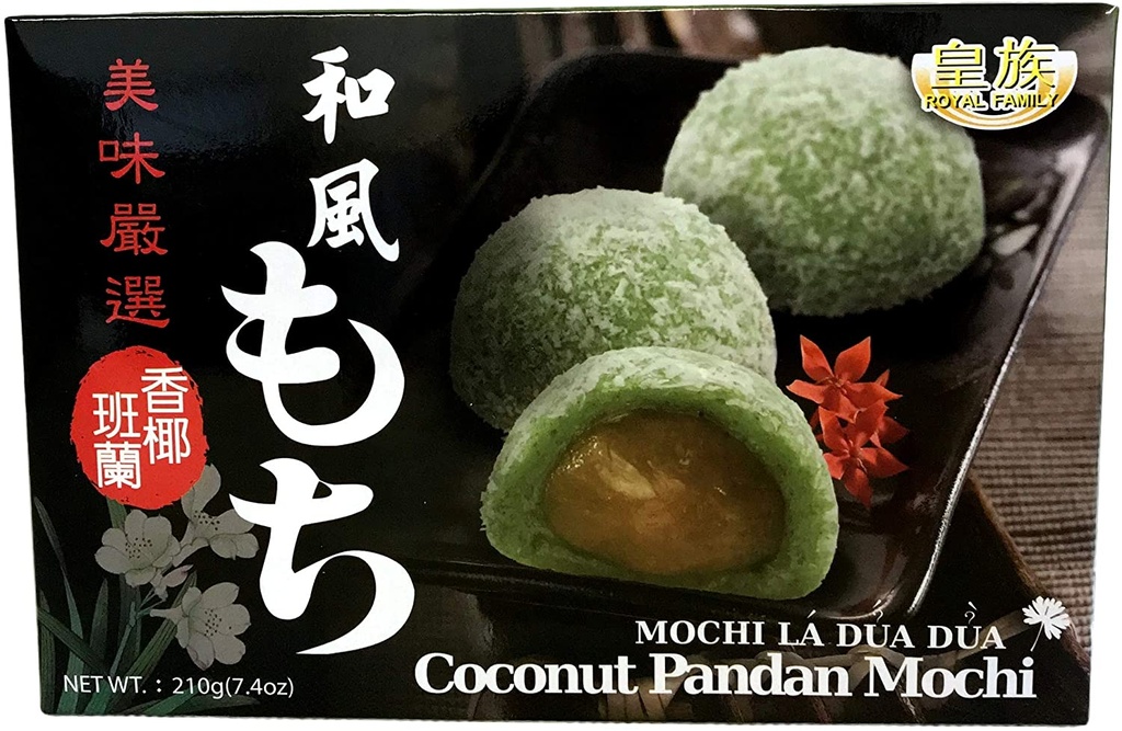 [CS2020-001] Mochi Coconut Pandan 210 Gr SZU SHEN PO