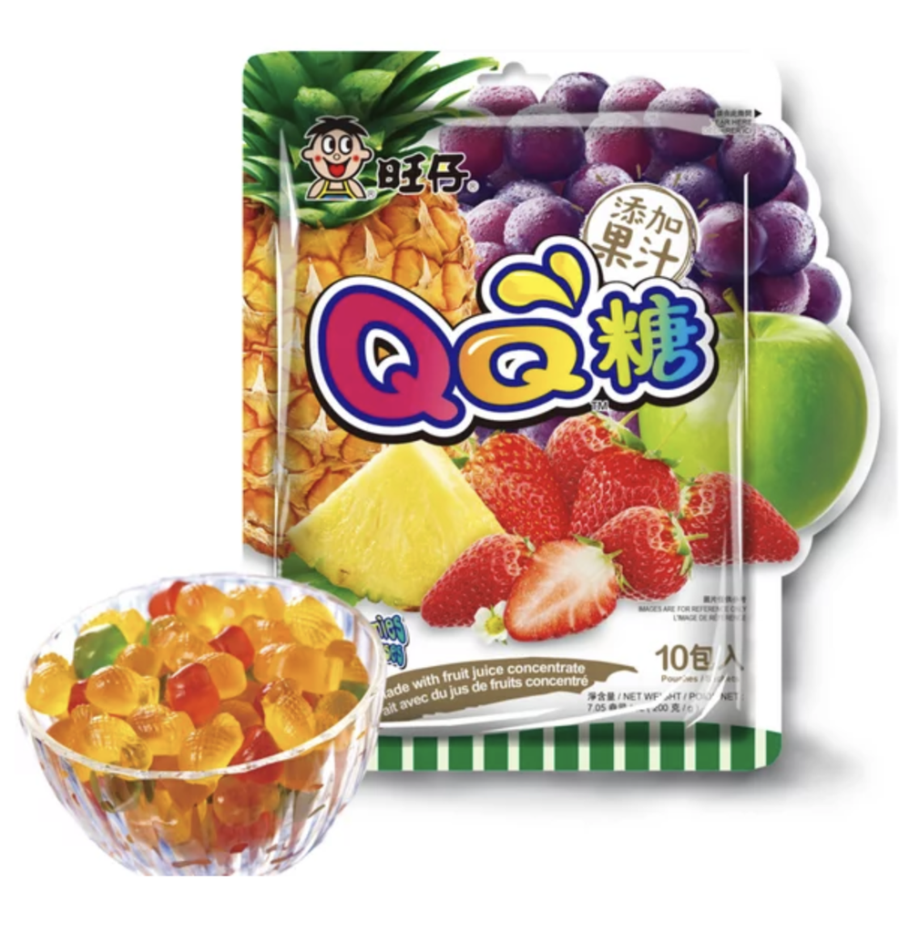 [CS2020-020] GUMMY CANDY MIXED FLAVOURS 200 Gr WANT WANT